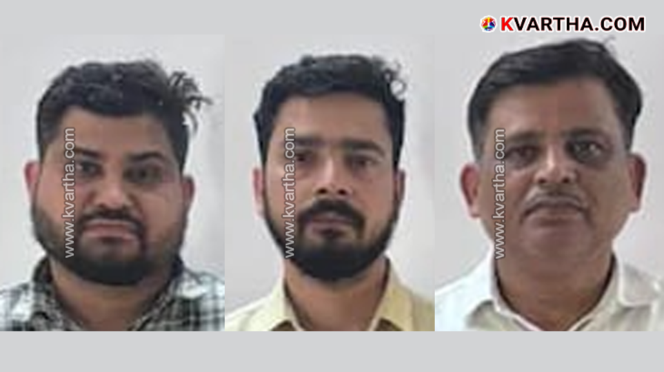 A symbolic scene of the arrest of the operators of the 'Instant Funds' loan app in Noida in connection with the death of Nitin Raj.&nbsp;