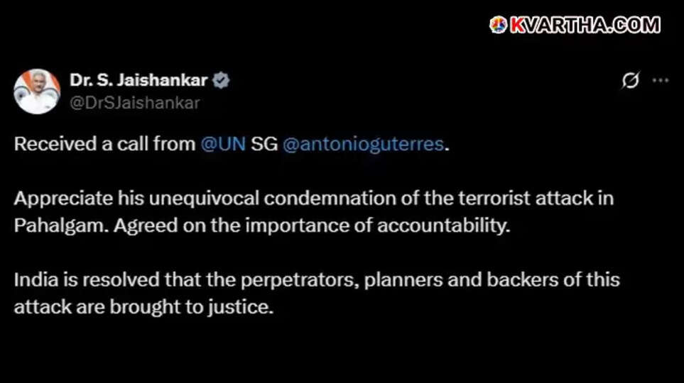 UN Seeks Mediation in India-Pakistan Tension After Pahalgam Attack; UK and US Offer Support to India