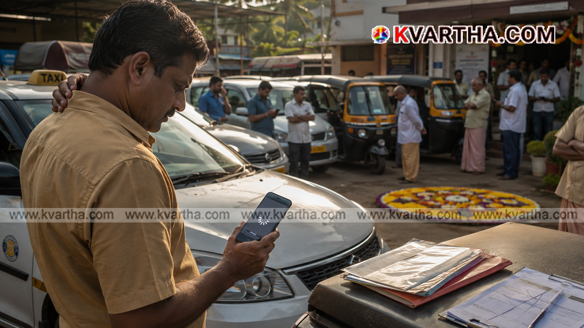  Representational image of e-challan portal error and traffic fines in Kerala