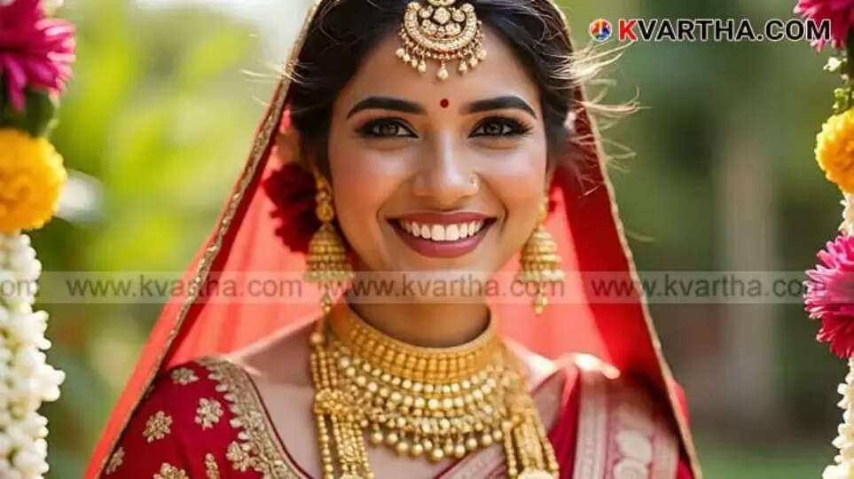 Bride Representing Kerala Gold Price July 25