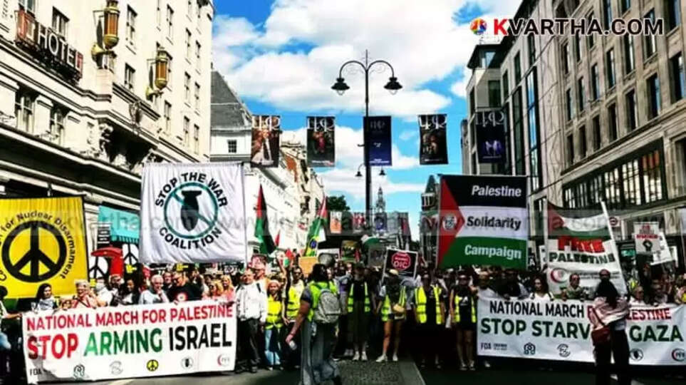 Worldwide Pro-Palestine Rallies Call for End to Gaza War, Over 466 Arrested in London Protest