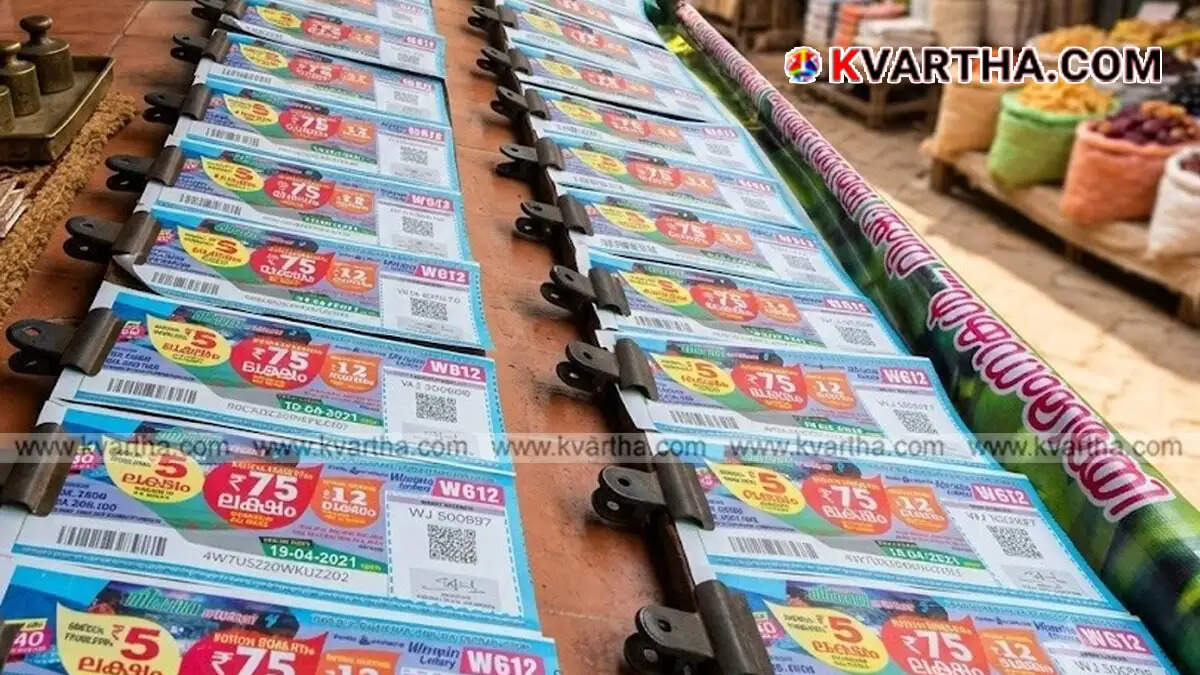Representational image of Thiruvonam Bumper lottery ticket 