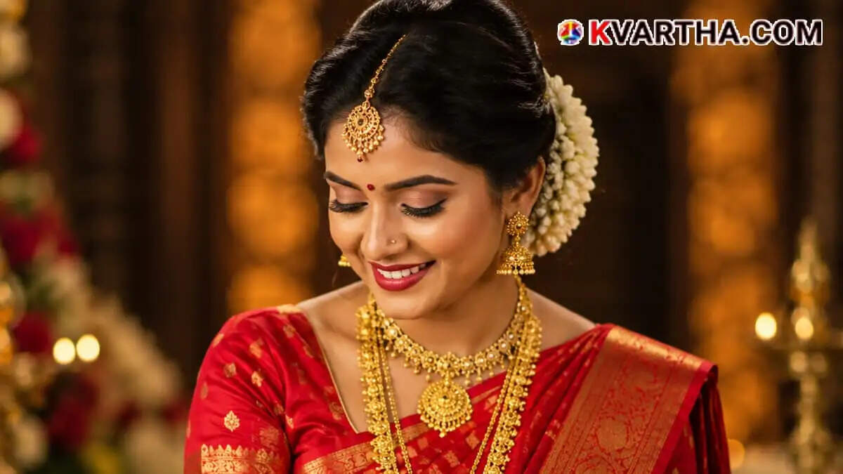 Bride Representing Kerala Gold Price August 12 