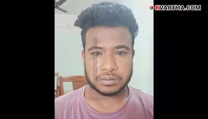 The accused in the Irikkur ATM robbery attempt being taken into custody by the police.