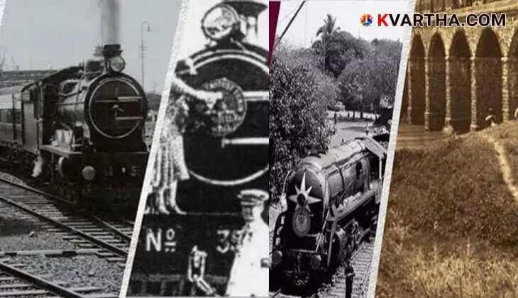 The first passenger train in India, 1853.