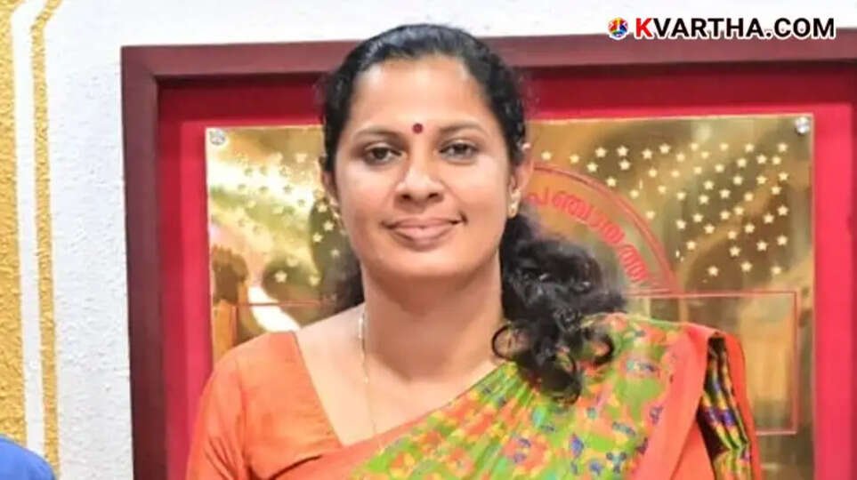 PP Divya, former District Panchayat Preside