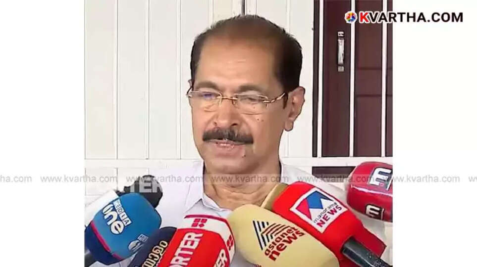 Sunny Joseph, KPCC President, addressing the media.