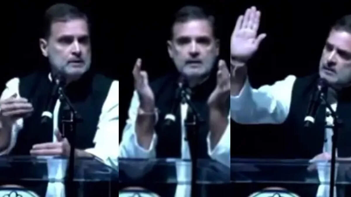 Rahul Gandhi addresses Indian-American community in Dallas