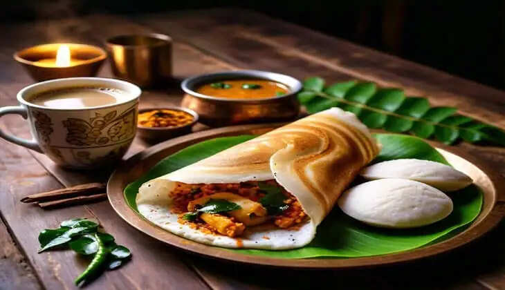 Dead centipede from masala dosa in Guruvayur Indian Coffee House 