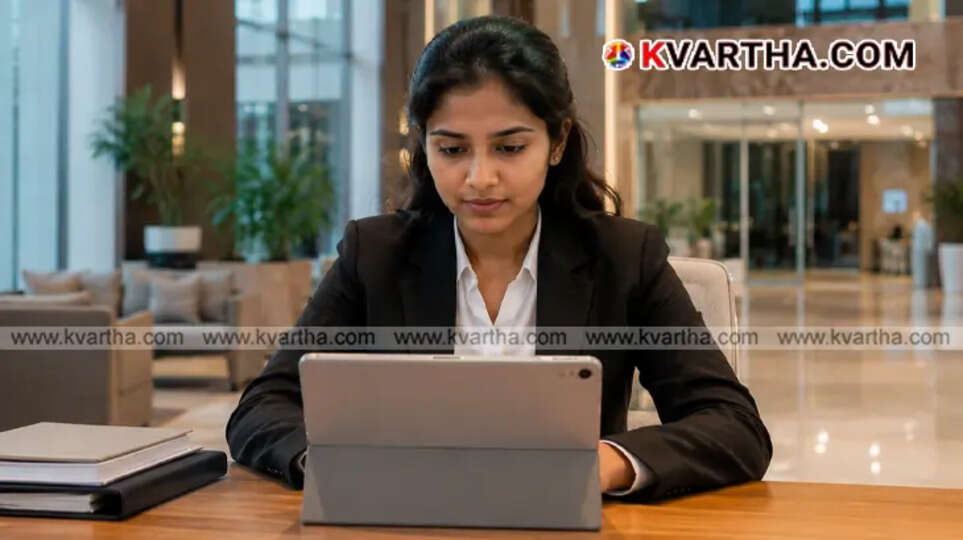 Young job aspirants preparing for competitive bank examinations online