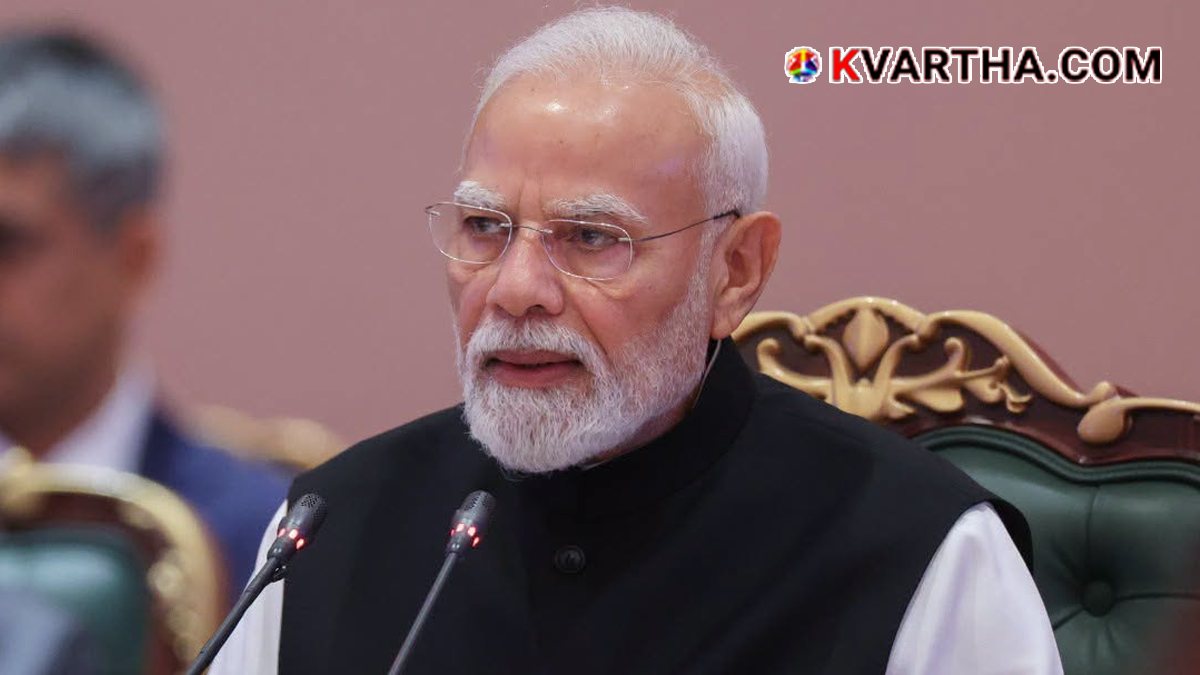  Image reflecting Prime Minister Narendra Modi addressing the BRICS Summit