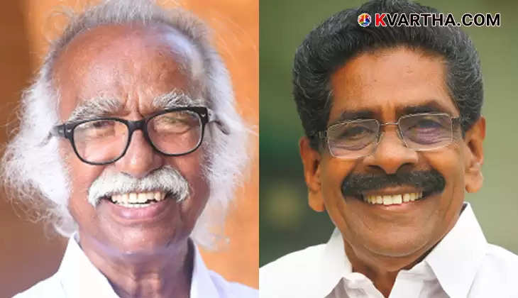 Political leaders Mullappally Ramachandran and Kadanappally Ramachandran