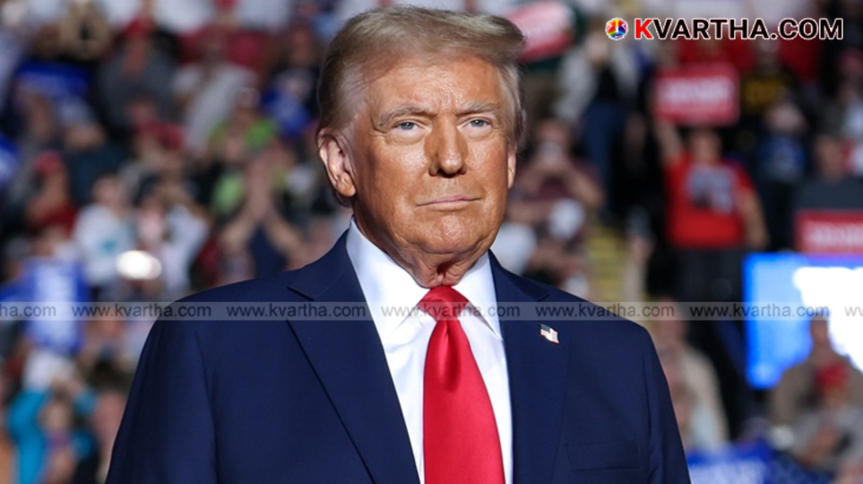 A symbolic representation of a trade dispute between India and the US.