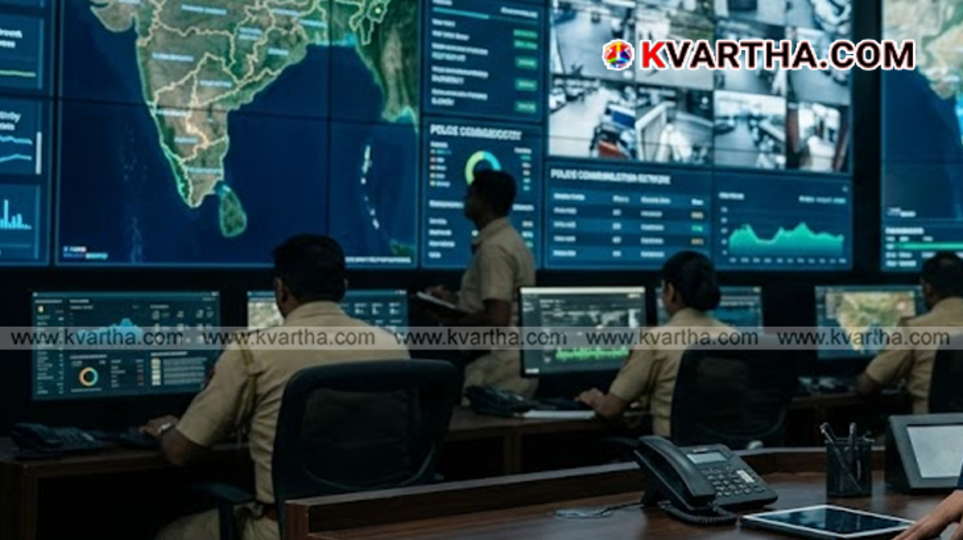 An illustrative image depicting the state secretariat and the symbolic power of the law enforcement wing.