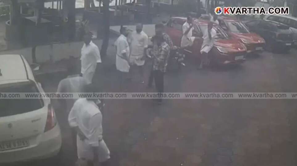 Still from the viral video showing Kodisuni and associates drinking.