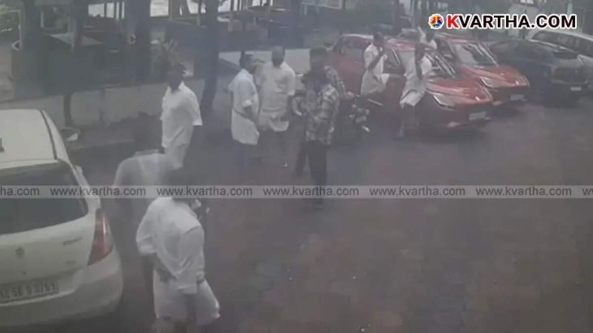 Still from the viral video showing Kodisuni and associates drinking.