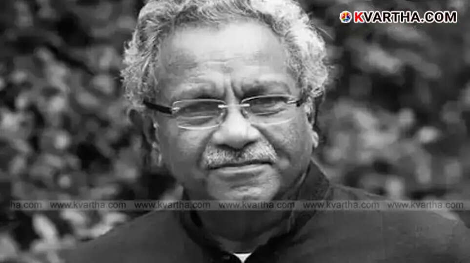 Shaji N. Karun, acclaimed Malayalam film director.