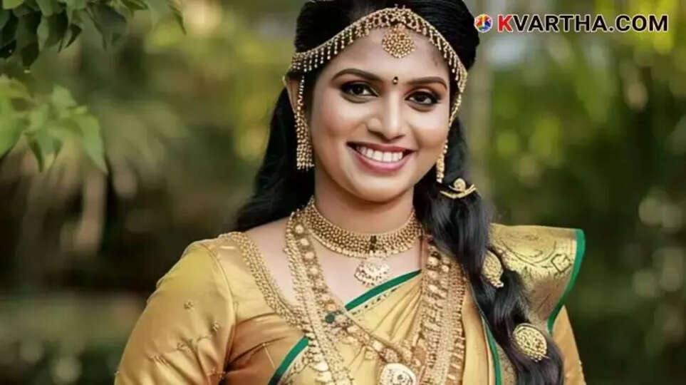 Bride Representing increase in gold prices.