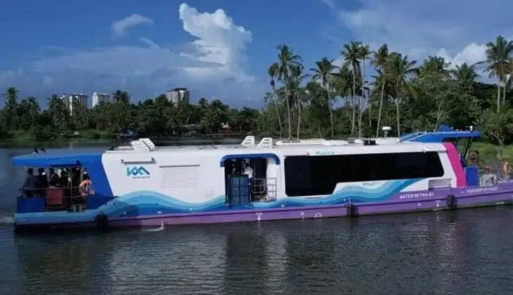 Water Metro accident at Fort Kochi