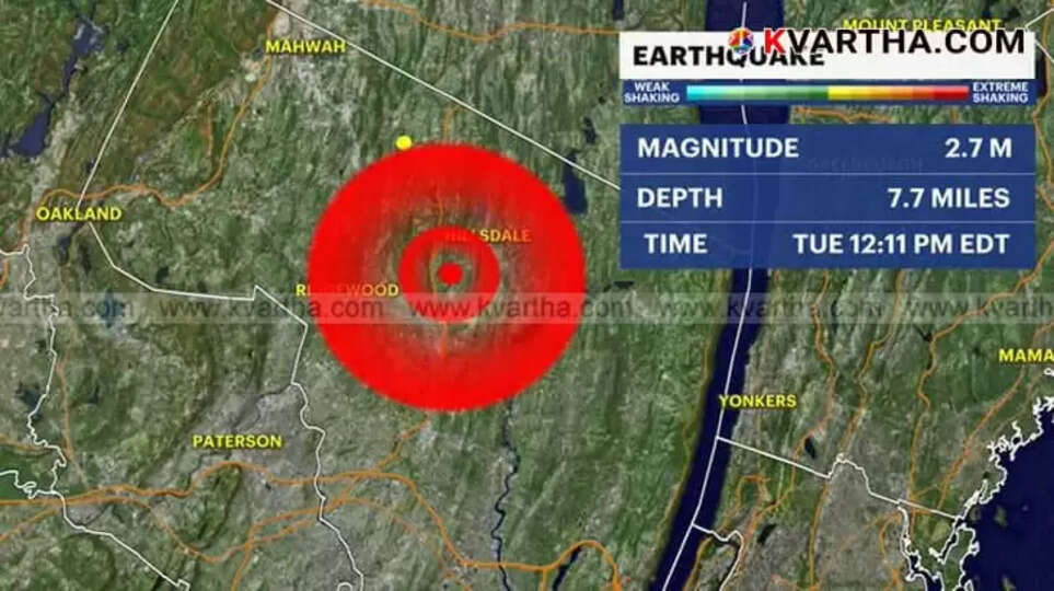 Minor Earthquake Strikes Near New Jersey, Tremors Felt in New York City with No Reported Damage