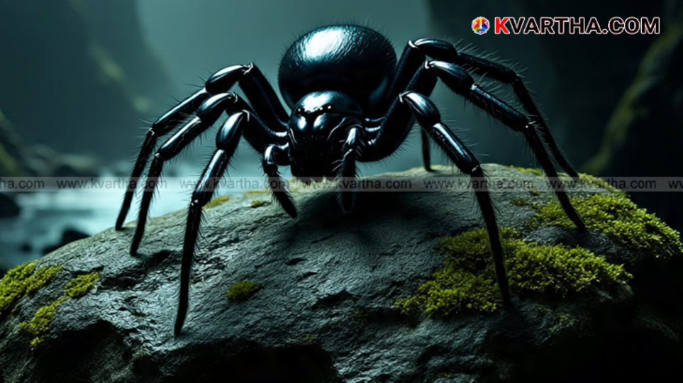  A symbolic image of a spider on a hand, representing the tragic spider bite incident in Assam.
