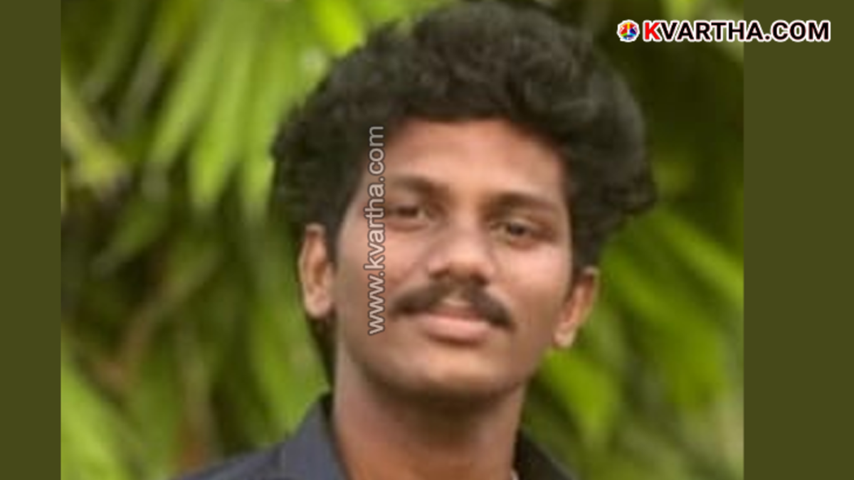 Photo of the deceased young man, Ajul Raveendran.