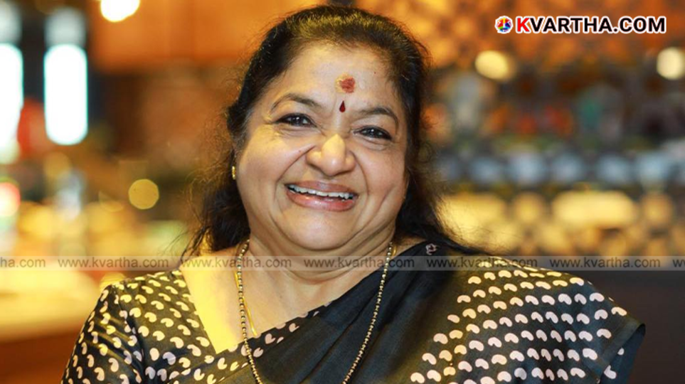  K.S. Chithra celebrating her 62nd birthday