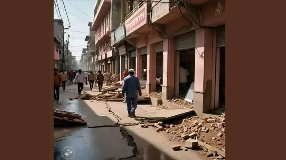 Earthquake today: Tremors of magnitude 4.9 and 4.8 jolt Jammu and Kashmir&rsquo;s Baramulla twice, Jammu and Kashmir, earthquake, Baramulla. 