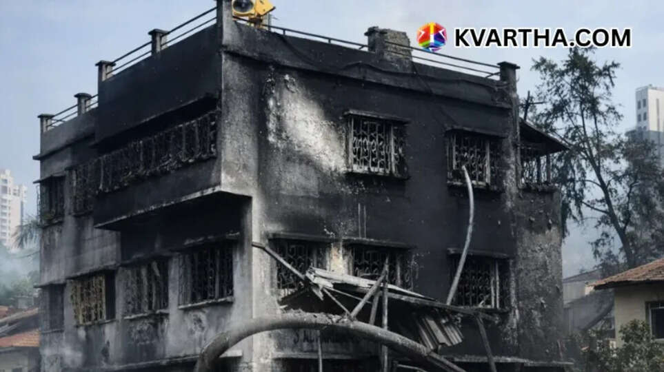 Burnt remains and debris at the site of the Anandapur warehouse fire in Kolkata- Rep image by GPT