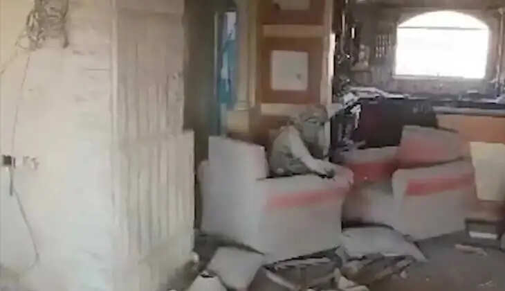 Raw footage capturing the final moments of Yahya Sinwar, Hamas leader.