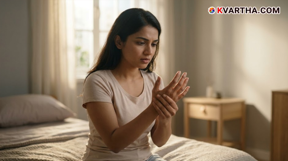 Hand numbness and tingling sensation upon waking up in the morning