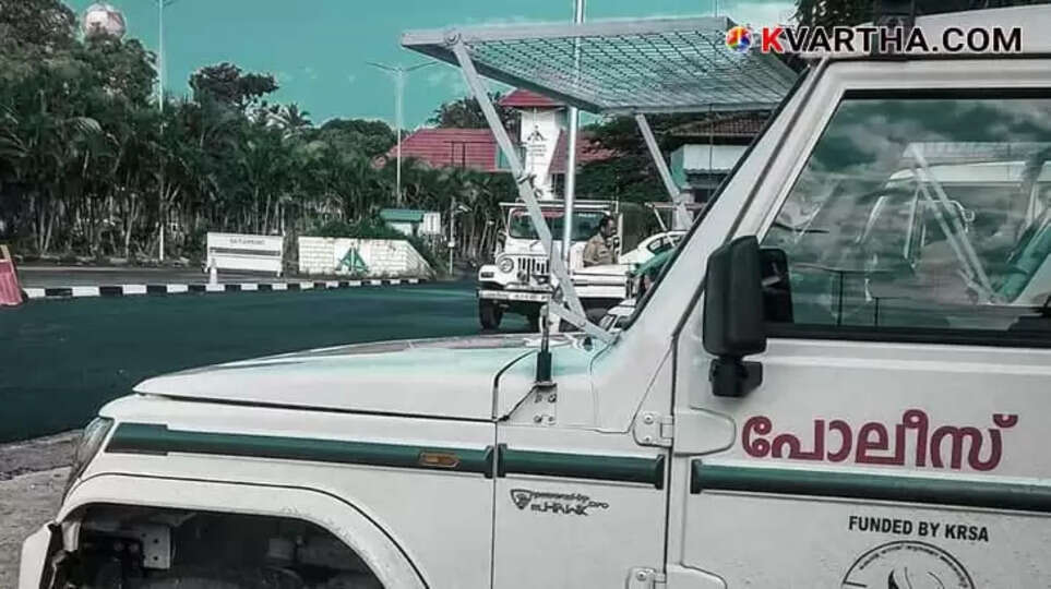 Image Representing Election Duty Special Police Team Vehicle Meets with Accident Five Injured One Critical in Palakkad