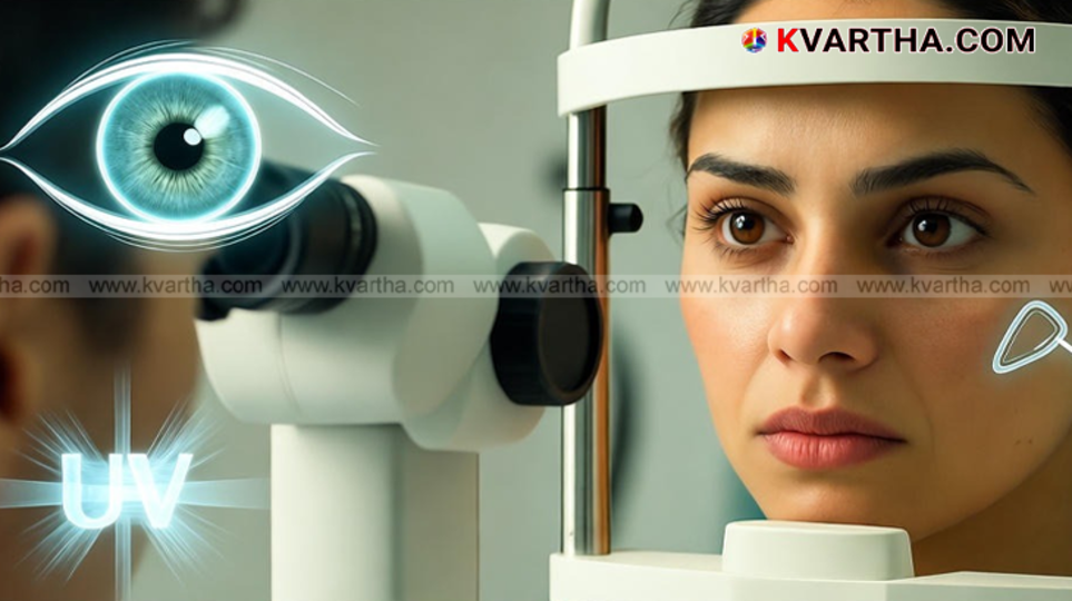 Image illustrating eye cancer and its potential impact on vision.