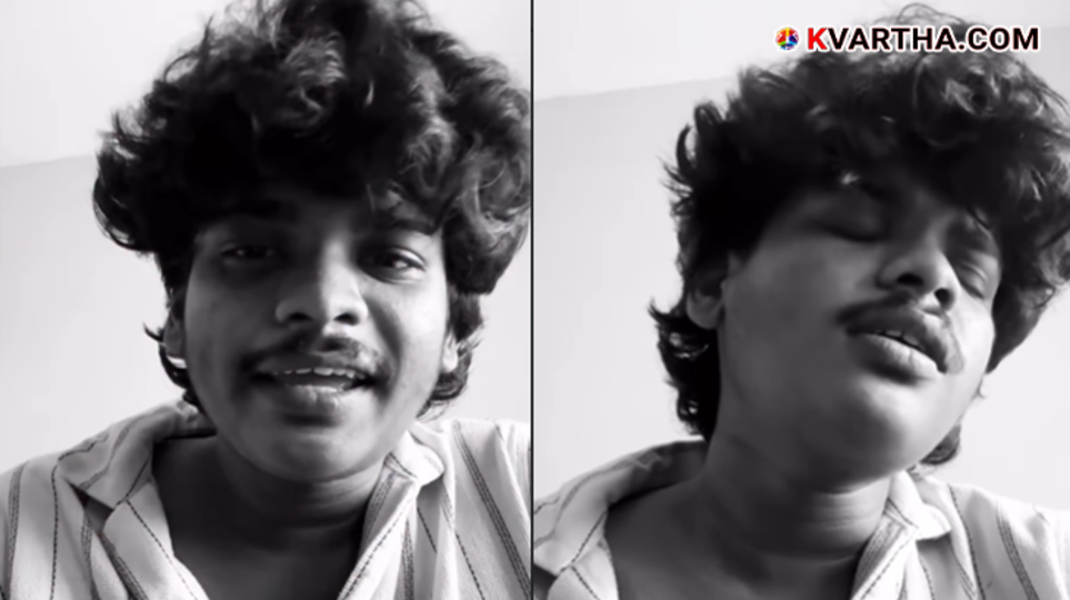  Kichu Rahul performing a emotional song on his Instagram profile.