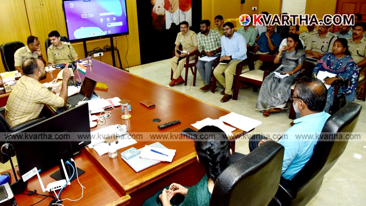  Representational image reflecting the District Highway Safety Task Force meeting in Kannur