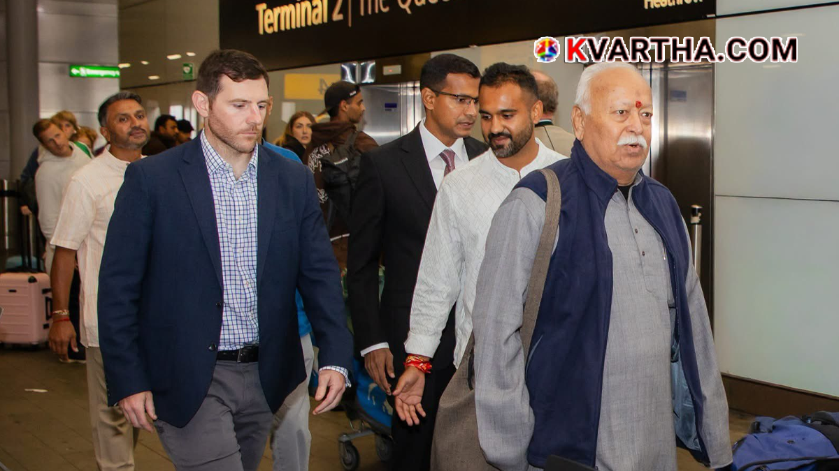 Representational image reflecting Mohan Bagwat's UK tour and RSS international diplomacy context