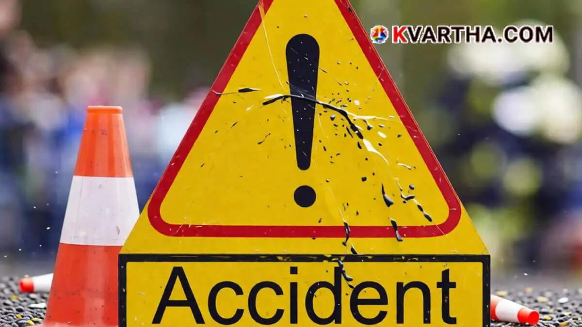  Image Representing 49-year-old pedestrian dies after KSRTC bus driver collapses at wheel and loses control in Thrissur's Pudukkad