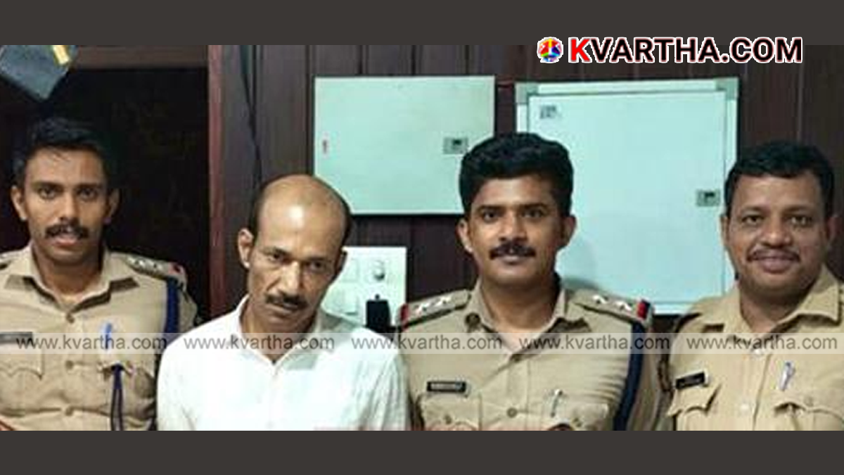 Conceptual image showing police seizing MDMA drugs as part of Operation Toofan in Kannur.