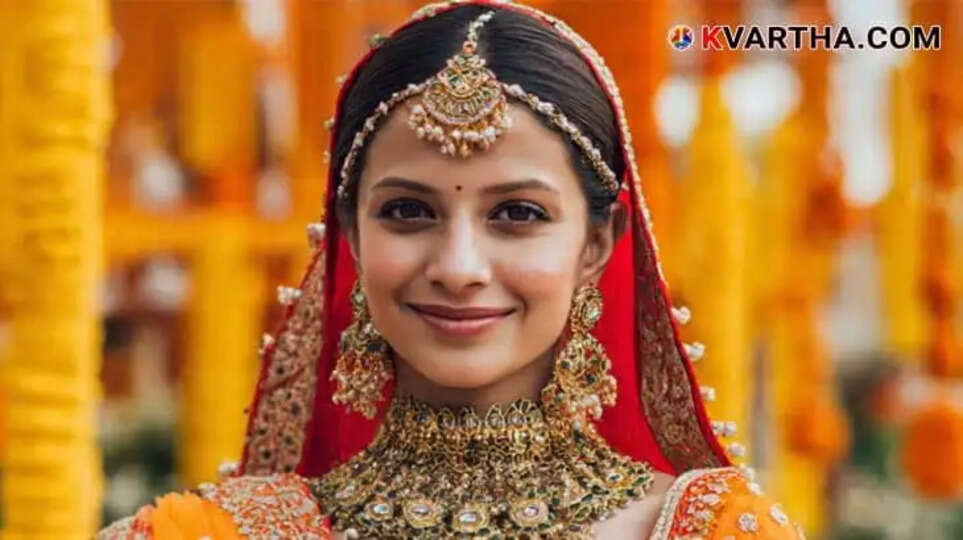Bride Representing Kerala Gold Price May 13
