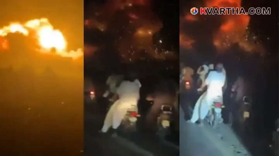 Destroyed terrorist camp in Pakistan 