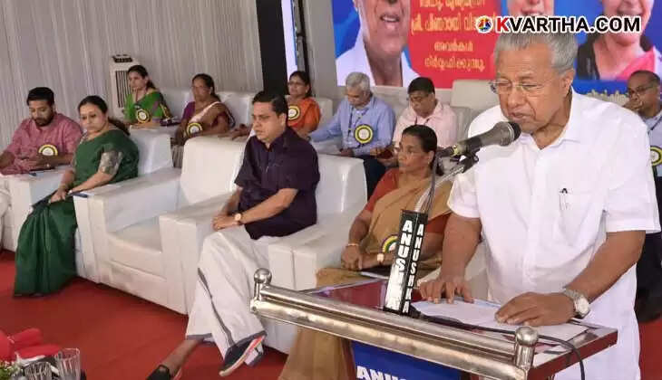 Chief Minister Pinarayi Vijayan inaugurating the new PG Institute at Thalassery Malabar Cancer Center.