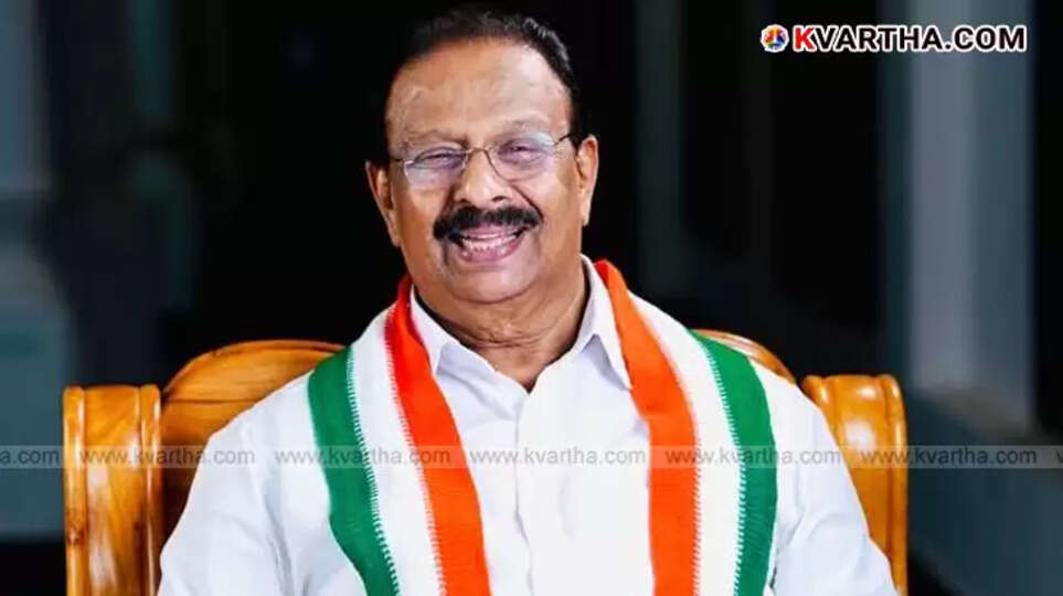 Sudhakaran Expresses Disappointment Over Removal from KPCC President Post