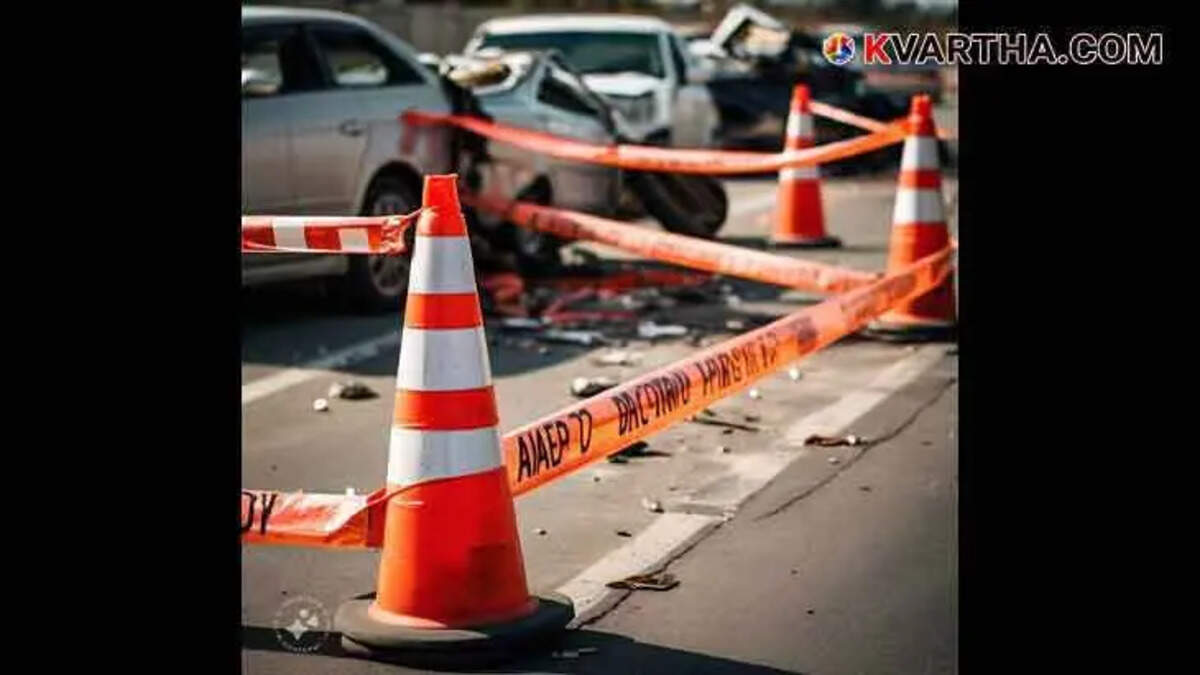 Auto Accident Injures Woman; Child Escapes Unharmed in Kozhikode