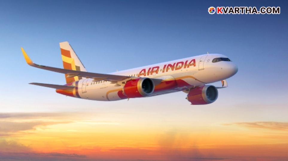 Air India Express aircraft preparing for flight to the Middle East