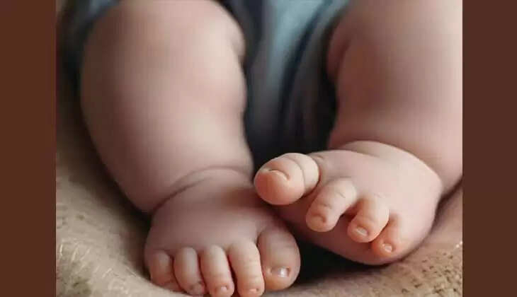 Body of the newborn infant found buried in the backyard