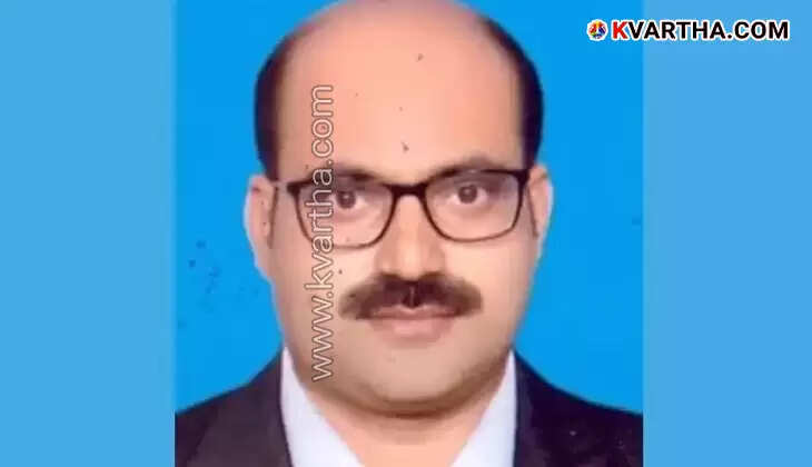 Photo of Jose Mathew, the Kannur native who died in a building fall in Kuwait.