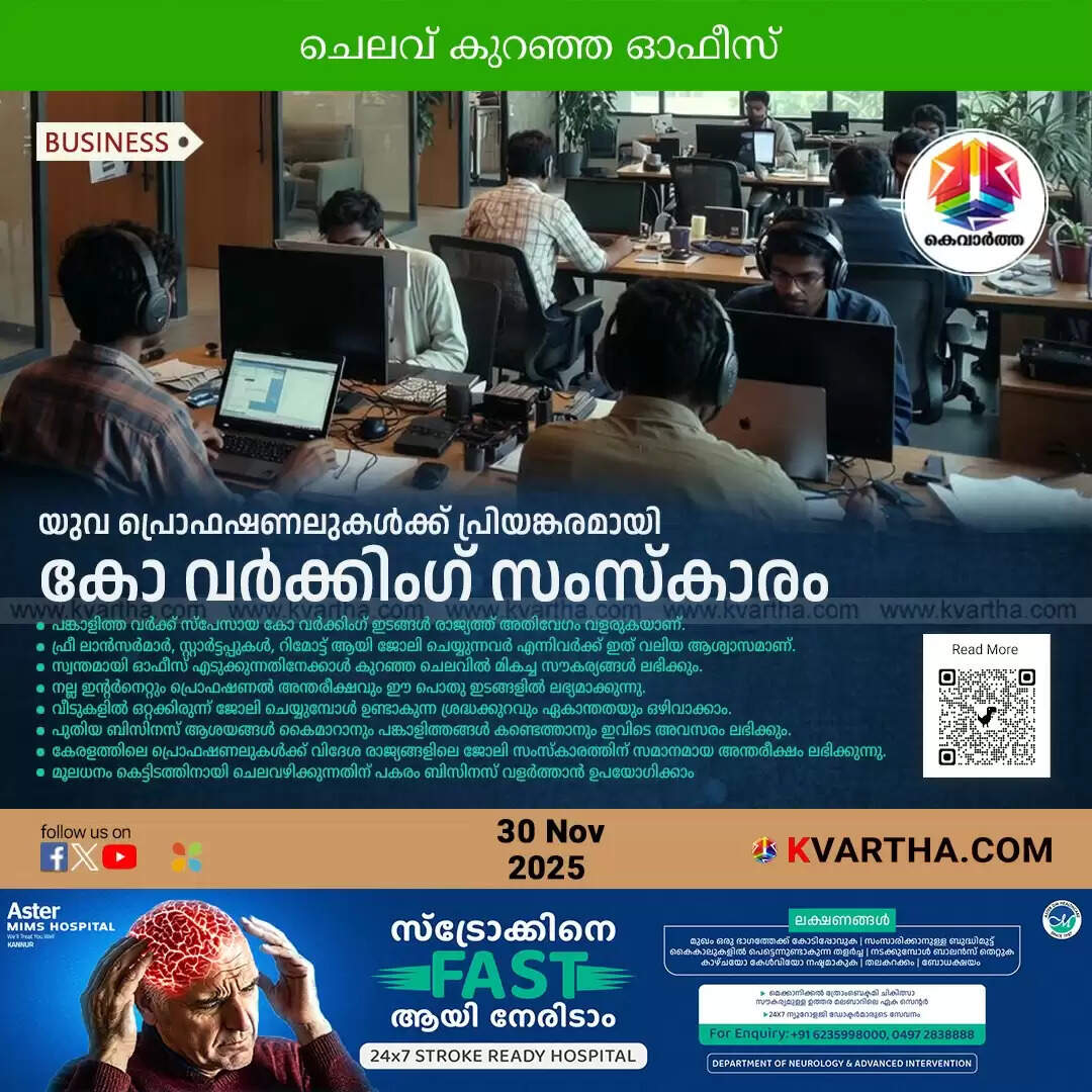 co working spaces boom kerala future of work young