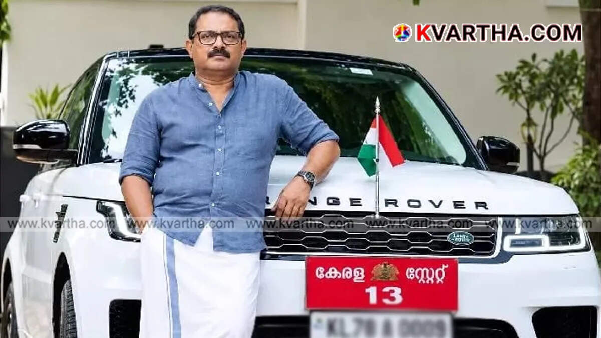  Controversy Escalates Over Minister KM Shaji Using Private Luxury Car With Official Number Board