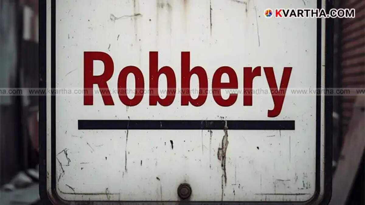 Signboard Written Robbery