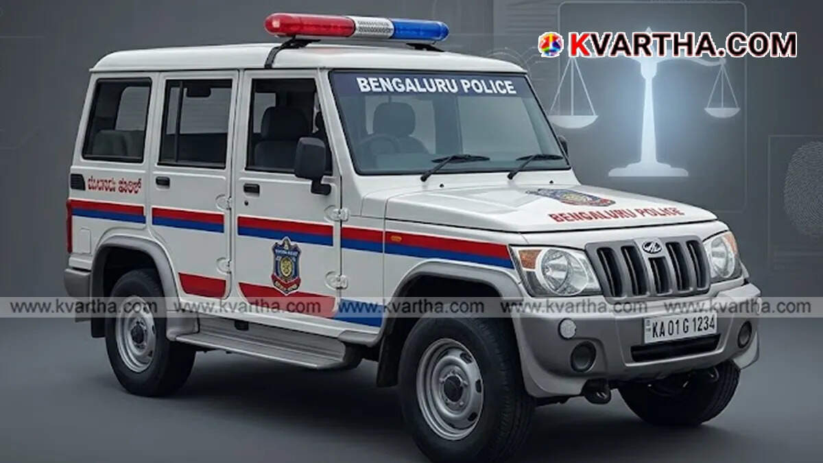 Representational image of Bengaluru Police Jeep